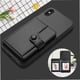 thumbnail image 4 of FOXDOCK Funda para iPhone XS Max con Bloqueo RFID - Diseño Elegante con Cierre de Botón, 4 of 5