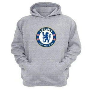 Genérico - Polerón Canguro Chelsea Gris Claro Talla Xs Unisex