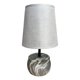 thumbnail image 1 of Lampara De Velador Lampara De Mesa Diseño Marmol Plana gris 1, 1 of 2