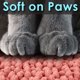 thumbnail image 4 of Alfombra impermeable para arena de gato CatGuru XXL color coral, alta resistencia, 4 of 6