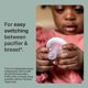 thumbnail image 2 of Chupete Tommee Tippee con forma de pecho para 0-6 meses, sin BPA, paquete de 4, 2 of 6