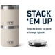 thumbnail image 5 of Lowball YETI Rambler con revestimiento de cerámica, 300 ml, aislamiento al vacío, 5 of 6