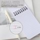 thumbnail image 3 of Cuaderno de bolsillo QiCheng 3x5 pulgadas 6 unidades espiral surtido, 3 of 6