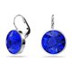 thumbnail image 1 of Pendientes Swarovski Bella Drop de cristal azul rodio de talla redonda, 1 of 4