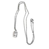 Magideal - Collar De Recuerdo De Joyería De Cremación Para Mascotas Amigos Plata