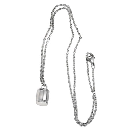 Magideal - Collar De Recuerdo De Joyería De Cremación Para Mascotas Amigos Plata