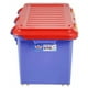 thumbnail image 2 of Baul Caja Almacenamiento Organizadora 90l AzulRoja, 2 of 2