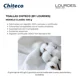 thumbnail image 4 of Pack 6 Toallas Chiteco 100% Algodón Baño Y Manos 400g Color Blanco, 4 of 8