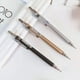 thumbnail image 1 of 3pcs Creative Metal Mechanical Pencils 0.5mm/ 0.7mm Mechanical Pencil Stationery Writing Tools School Office Supplies, 1 of 4