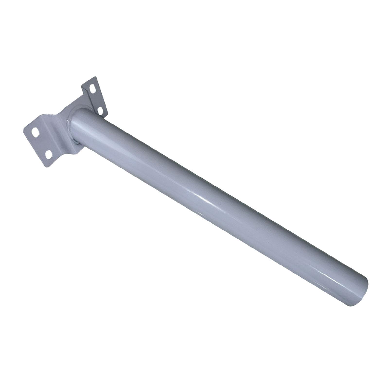 Ioensy - Montaje En Poste De Luz Soporte De Poste De Luz De Calle Para Lámpara De Granero Luces De Estacionamiento Blanco