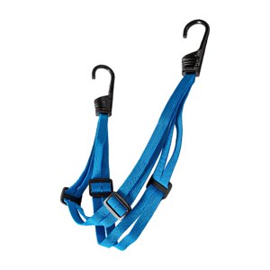 Ioensy - Correa Para Casco De Equipaje De Motocicleta, Banda Para Equipaje, Accesorios Para Moto, Color Azul