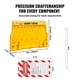 thumbnail image 5 of Kit de etiquetado Lockout VEVOR, 60 unidades, con 14 candados, 3 cierres y más, 5 of 9