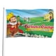 thumbnail image 1 of Jorge el Curioso Bandera impresa con temática, regalo perfecto para fanáticos, amigos y familiares, y adecuada para actividades al aire libre e interiores, decoraciones de fiesta. 90 cm × 150 cm., 1 of 6