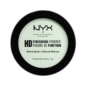 Nyx Professional Makeup Polvos De Acabado De Alta Definición Verde Menta