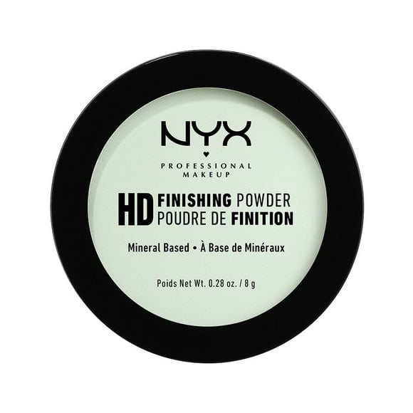 NYX Professional Makeup Polvos de Acabado de Alta Definición Verde Menta