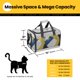 thumbnail image 2 of Transportín para mascotas aprobado por Conlun Airline para gatos y perros de hasta 7 kg, 2 of 8
