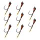 thumbnail image 1 of Se?uelos De Pesca De Invierno Ice Jig Minnow Cebo Artificial Carp Walleye 8pcs Azul, 1 of 3