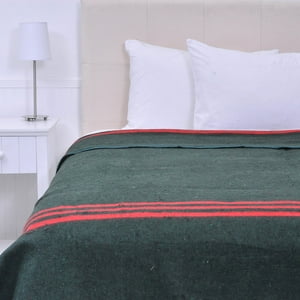 Plumetti - Frazada Termica Queen Lineas Verde