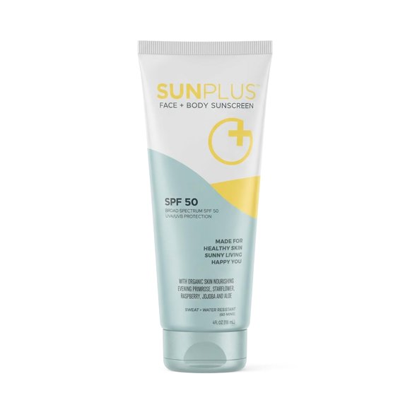 Loción solar SUNPLUS SPF30 118 ml resistente al agua