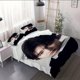 thumbnail image 1 of 3pcs Zhanghao Character Poster Duvet Cover Set - 1*Duvet Cover + 1/2*Pillowcase No Insert, 1 of 5