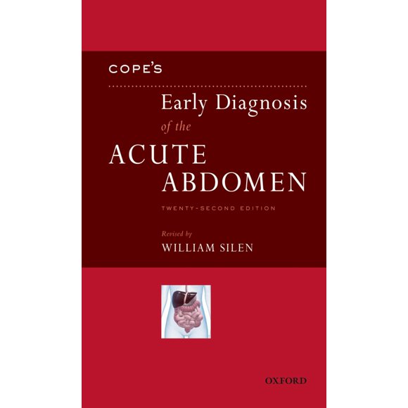 Libro Oxford University Press: Diagnóstico Temprano del Abdomen Agudo de Cope (22ª edición)