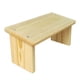 thumbnail image 3 of Banco de meditación, taburete ergonómico de madera para arrodillarse, banco de yoga para oración budista, meditación más profunda y prolongada, asiento bajo para hombres y 42x18x155cm, 3 of 5