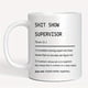 thumbnail image 1 of Supervisor Mug - Perfect Gift for Boss, Team Manager, and Director - Funny and Sarcastic Design - Ideal for Thanking Your Boss for Their Leadership and Support, 1 of 4