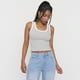 thumbnail image 2 of Polera Mujer Sin Mangas Regular Gris Melange Corona, 2 of 5