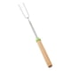thumbnail image 3 of Tenedor Multiusos para , Mango de Madera, Accesorios de Cocina, para Asar Telescópicos de Acero Inoxidable para Cocinar, Camping, Picn Verde, 3 of 5