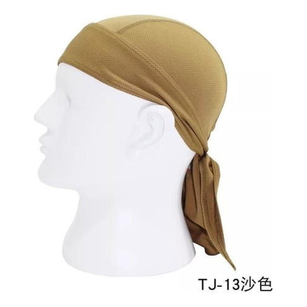 Bandana Estilo Pirata , Protección Uv, Deportes Moto Bici marron M