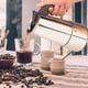 thumbnail image 5 of Cafetera Italiana Inoxidable 4 Tazas Cocina Tetera Gris, 5 of 6