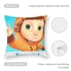 thumbnail image 5 of Dave y Ava Fundas de almohada de terciopelo con tema, regalos de funda de almohada, decoración para el hogar, cojín de lanzar, regalo de cumpleaños para fans y parejas. 45cm x 45cm., 5 of 6