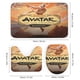 thumbnail image 3 of Avatar La leyenda de Aang-theme 4-Piece Shower Curtain Set with Rugs, Waterproof Bathroom Decor Set Includes Bath Mat, U-Shaped Rug, Toilet Lid Cover and Curtain with Hooks, 3 of 6