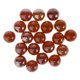 thumbnail image 5 of 20x 16 mm de vidrio claro canicas juego de ni?os florero de juguete pecera decoración rojo, 5 of 5
