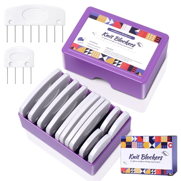 Kit de alfileres de punto Opstin, 20 piezas, para tejer y hacer ganchillo