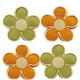thumbnail image 3 of Set De 4 Cojines Diseño Flor Color Naranja/verde, 3 of 3