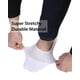 thumbnail image 4 of Medias Pro Mountain Invisibles con Caja Ancha para Dedos Talla M Blanco Paquete de 4, 4 of 8