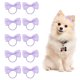 thumbnail image 1 of Uxcell Lazos Lindos para el Pelo de Perro, Lazo Pequeño de 2" con Banda de Goma, Accesorios de Disfraces Hechos a Mano para Mascotas, (Púrpura Claro, 10 Piezas), Destinado para Cachorros Gatos Fiesta, 1 of 7