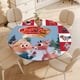 thumbnail image 4 of Rudolf el de la nariz roja-theme Fitted Round Tablecloths Elastic Edged Table Covers Waterproof Table Cloth for Kitchen Holiday Party Tables Decor 150cm, 4 of 6