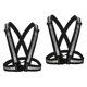 thumbnail image 4 of Chaleco Reflectante De Visibilidad De Seguridad Ajustable De 2 Piezas Negro, 4 of 5