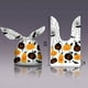 thumbnail image 1 of 10pcs, New Halloween Bags Rabbit Ears Candy Bag Snack Bag Baking Cookie Bag Gift Bag DIY Packaging Supplies Baking Decoration, 1 of 3