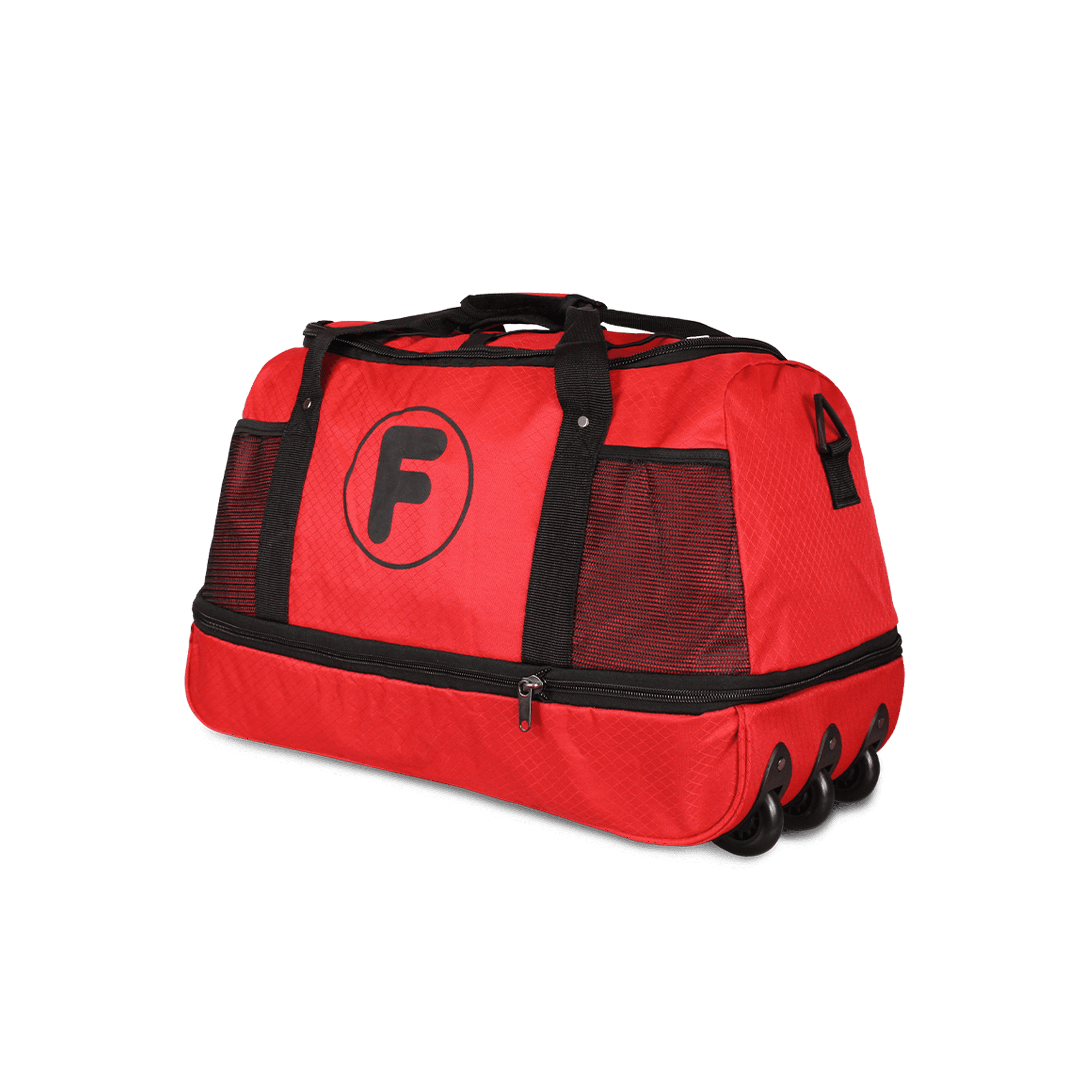 Bolso Tipo Mochila Con Ruedas Goliat Rojo F La Maleta De Chile