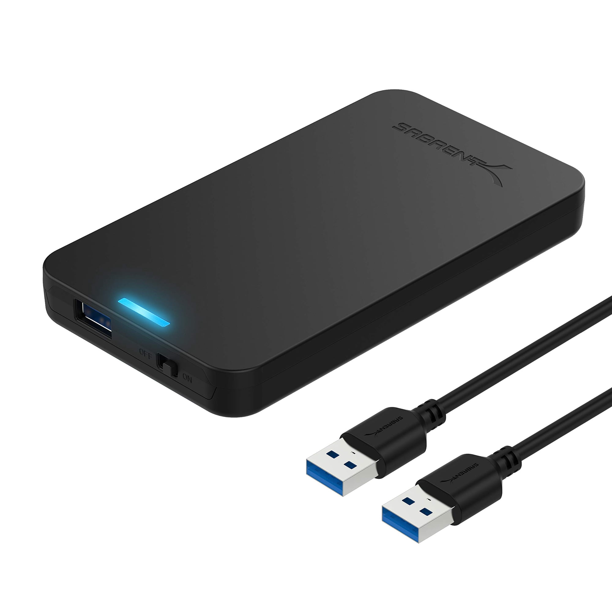 Carcasa De Disco Duro Sabrent Sata A Usb 3.0 De 2,5 Pulgadas Para Ssd