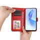 thumbnail image 3 of Funda tipo cartera FOXDOCK para Honor X50i 5G , diseño girasol en relieve, cuero PU, cierre magnético, soporte y tarjetero, 3 of 5