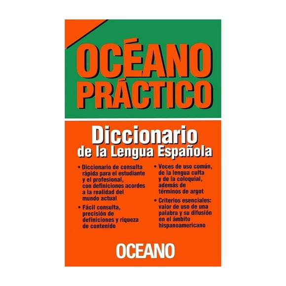 LIBRO OCEANO PRACTICO. DICCIONARIO DE LA LENGUA ESPAÑOL - O