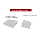 thumbnail image 2 of Juego sabana 1.5 plaza estampado flores color blanco, 2 of 3