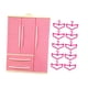 thumbnail image 2 of Armario que se puede abrir para muñecas, regalos del Día de San Valentín para niños, bonito adorno decorativo con percha de tela, muebles para muñecas con colgador de corazón, 2 of 5