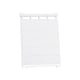 thumbnail image 4 of Estante Extensible Organizador De Armario Almacenamiento Varilla De Estante Ajustable Blanco 50-80 Cm, 4 of 5