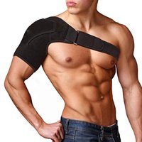 Xusx111 - Apoyo De Hombro Con Almohadilla De Presión Para Hombres Y Mujeres, Apoyo De Hombro Ajustable Para El Manguito Rotador Rasgado, Tendonitis, Dislocación, Articulación De Ca, Bursitis, Desgarro