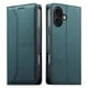 thumbnail image 1 of Funda tipo cartera con bloqueo RFID para iPhone 16 Plus cubierta magnética de cuero con tapa y soporte Verde, 1 of 6